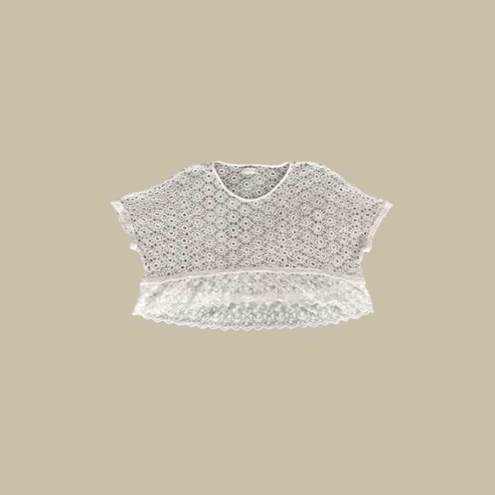 ALTAR’D STATE CROCHET CROP TOP 🐌